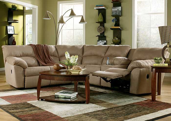 Amazon Mocha Reclining Sectional,Signature Design by Ashley