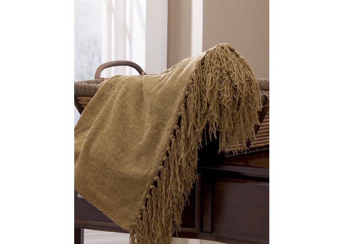 Bronze Revere Throw,Signature Design by Ashley