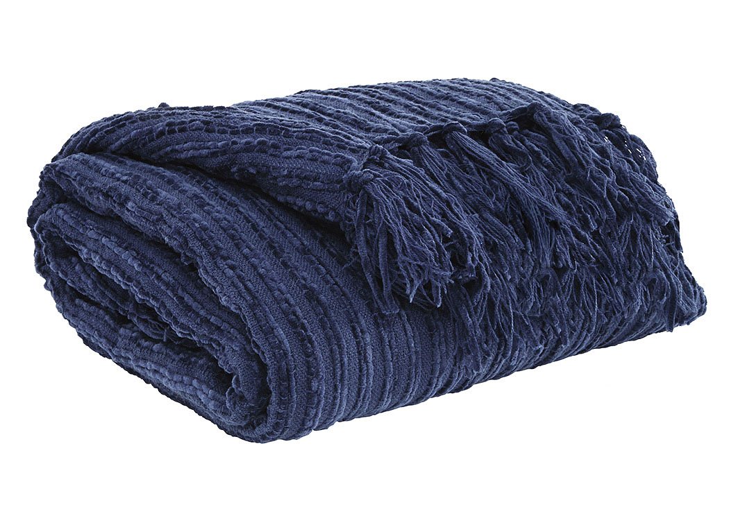 Noland Navy Throw,Signature Design by Ashley