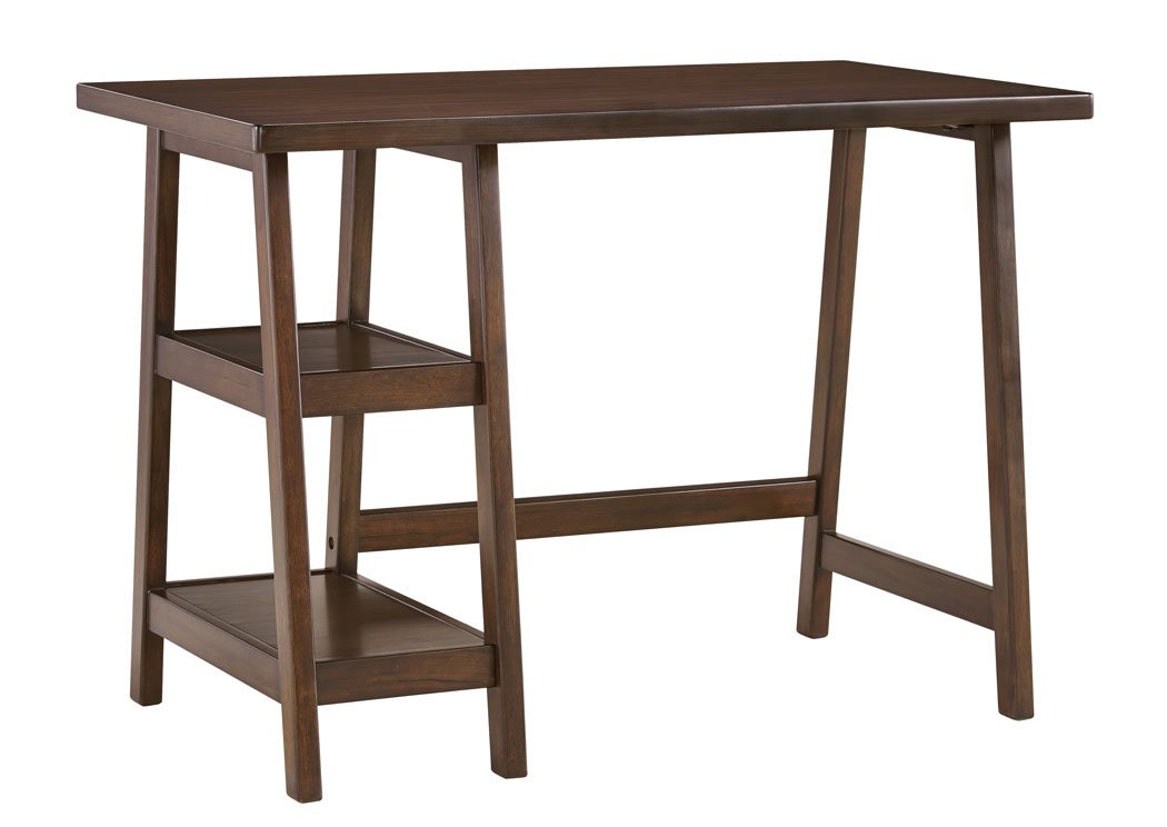 Lewis Medium Brown Home Office Small Desk,Signature Design by Ashley