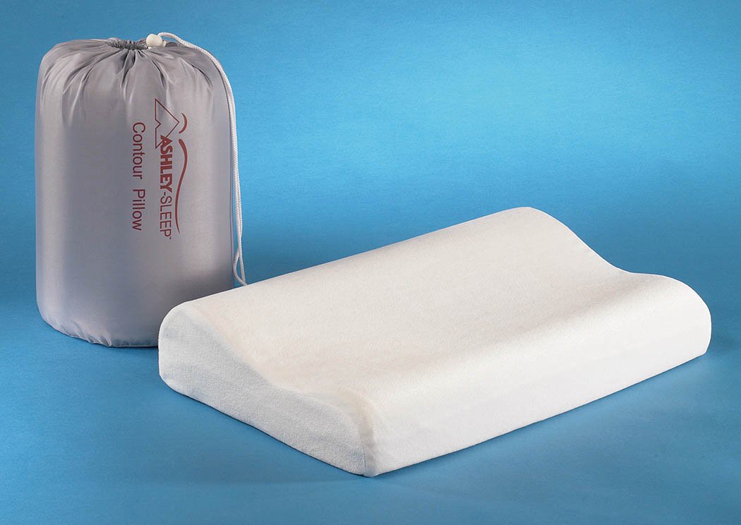 Travel Contour Memory Foam Pillow,Sierra Sleep