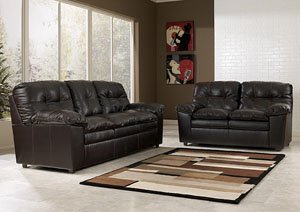 Jordon Java Sofa, Loveseat, & Rocker Recliner,Signature Design by Ashley