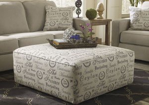 Alenya Quartz Oversized Accent Ottoman