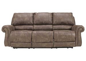 Oberson Gunsmoke Reclining Sofa,Signature Design by Ashley