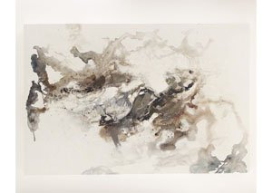 Gray/Brown/White Blue/Blk Annora Wall Art,Signature Design by Ashley