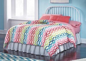 Boniton White Full Metal Headboard,Signature Design by Ashley