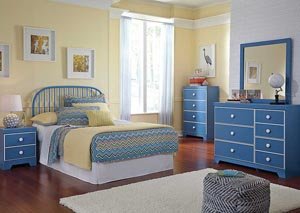 Bronilly Full Metal Headboard, Dresser & Mirror,Signature Design by Ashley