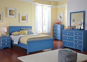 Bronilly Full Panel Bed, Dresser & Mirror,Signature Design by Ashley