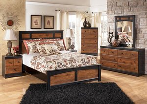 Aimwell Queen Panel Bed, Dresser & Mirror,Signature Design by Ashley