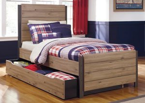 Dexifield Twin Panel Bed w/ Storage,Signature Design by Ashley