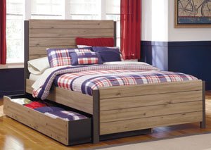 Dexifield Full Panel Bed w/ Storage,Signature Design by Ashley