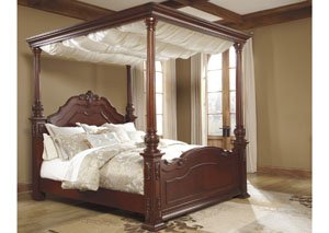 Martanny Queen Canopy Bed,Benchcraft