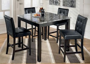 Maysville Square Counter Height 5 Piece Dining Set,Signature Design by Ashley