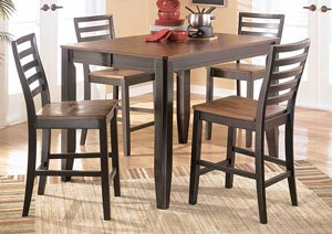 Alonzo Counter Height 5-Piece Pub Set,Signature Design by Ashley