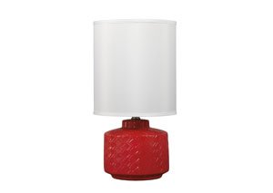 Red Ceramic Table Lamp,Signature Design by Ashley