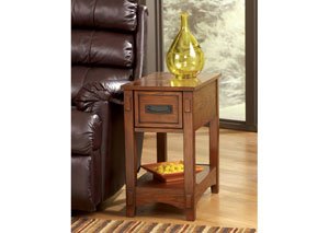 Brown Chair Side End Table,Signature Design by Ashley