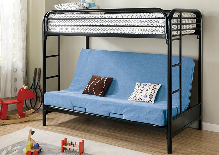 Bunk Bed With Futon,Coaster Furniture