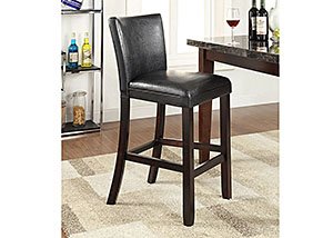 Black & Cappuccino 29'' Counter Height Stool (Set of 2),Coaster Furniture