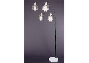 Glass Floor Lamp