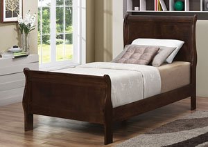 Louis Philippe Cappuccino Full Bed,Coaster Furniture