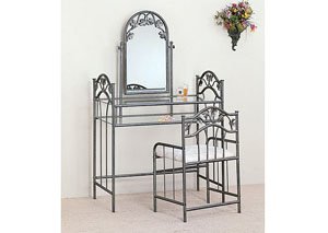 Vanity & Stool Set,Coaster Furniture