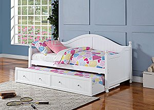 White Day Bed,Coaster Furniture