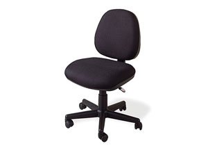 Black & Black Office Chair