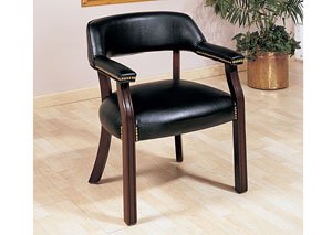 Black Office Guest Chair