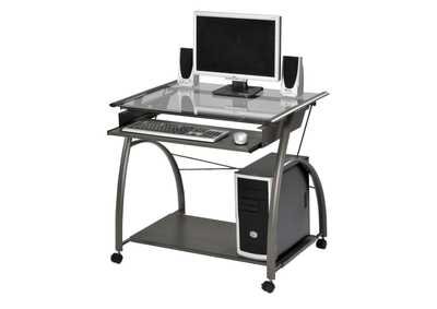 Image for Vincent Pewter Computer Desk