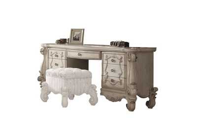 Image for Versailles Bone White Vanity Desk