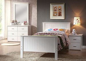 Bungalow White Mirror