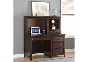 Lacey Espresso Computer Desk