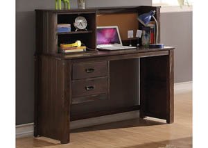 Hector Antique Charcoal Brown Desk