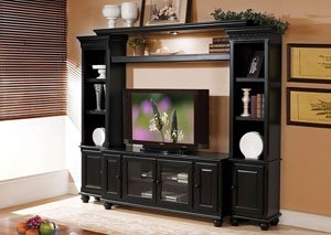 Ferla Black Entertainment Center