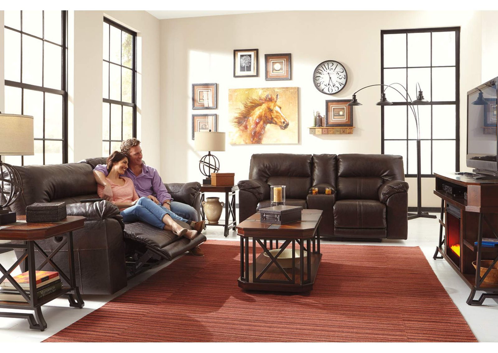 Entertainment Accessories Electric Fireplace Insert,Signature Design By Ashley