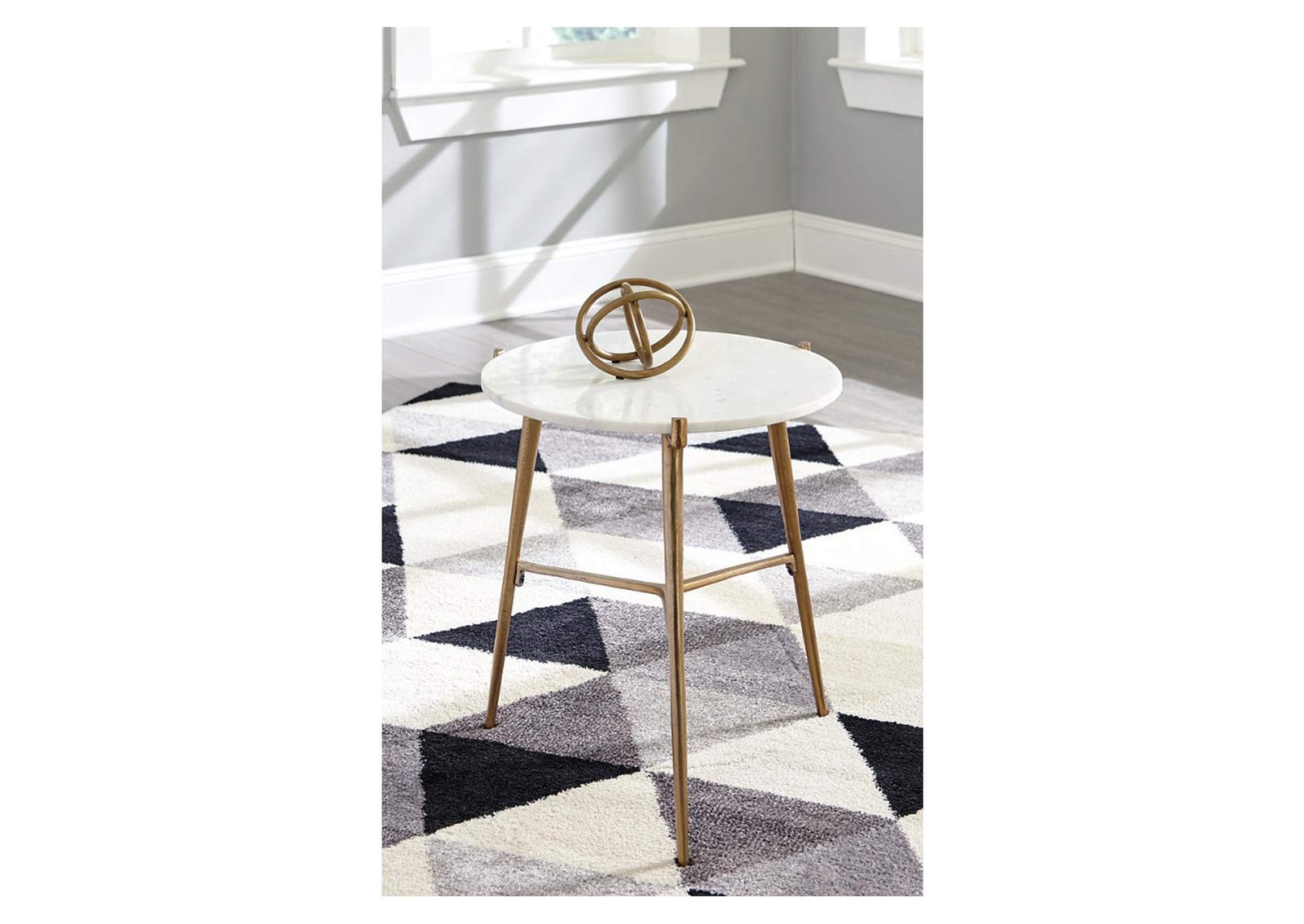 White,Chadton Accent Table,Signature Design By Ashley