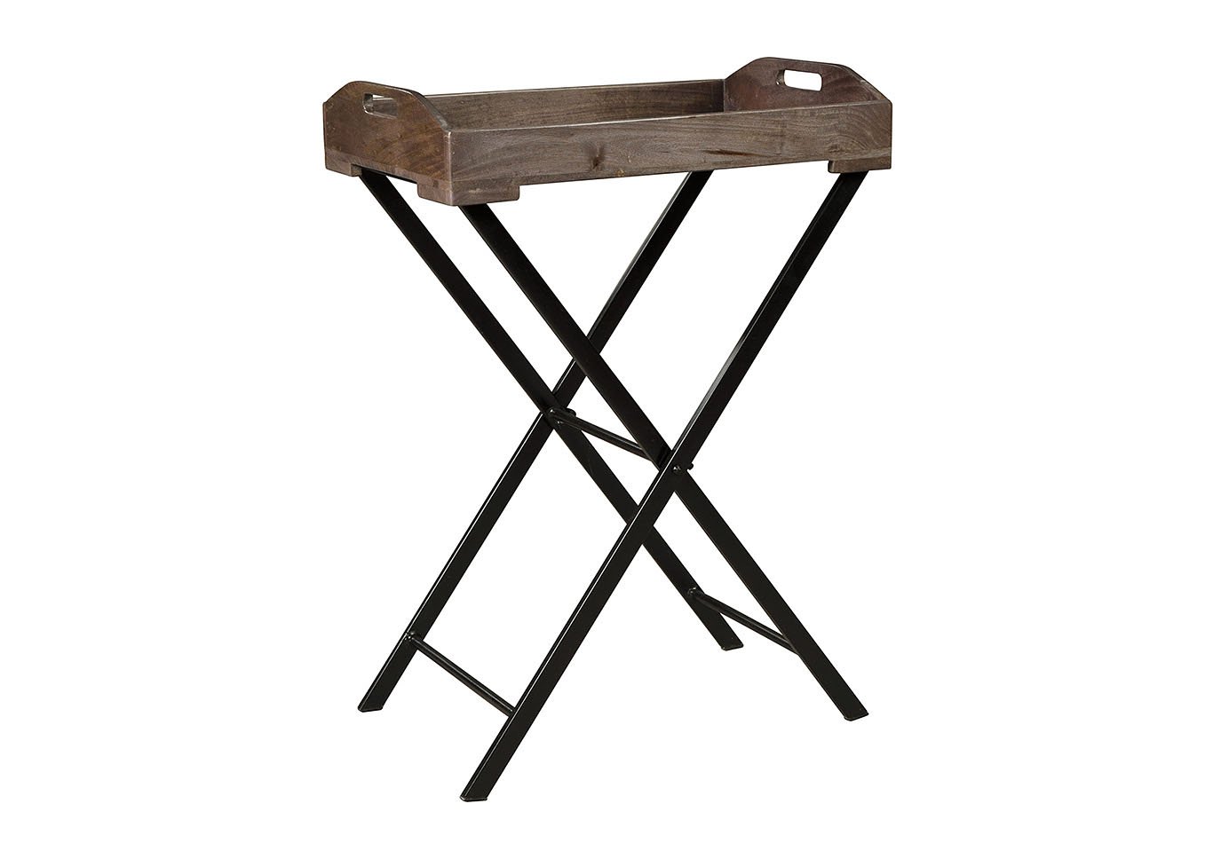 Cadocridge Gray/Black Accent Table,Signature Design By Ashley