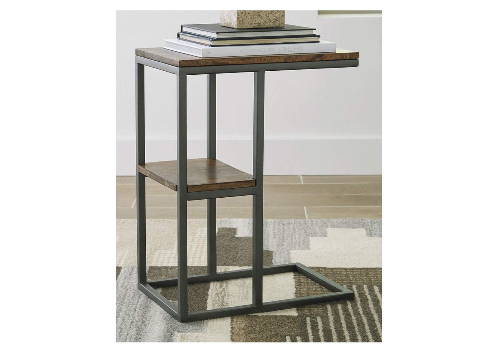 Forestmin Natural/Black Accent Table,Signature Design By Ashley