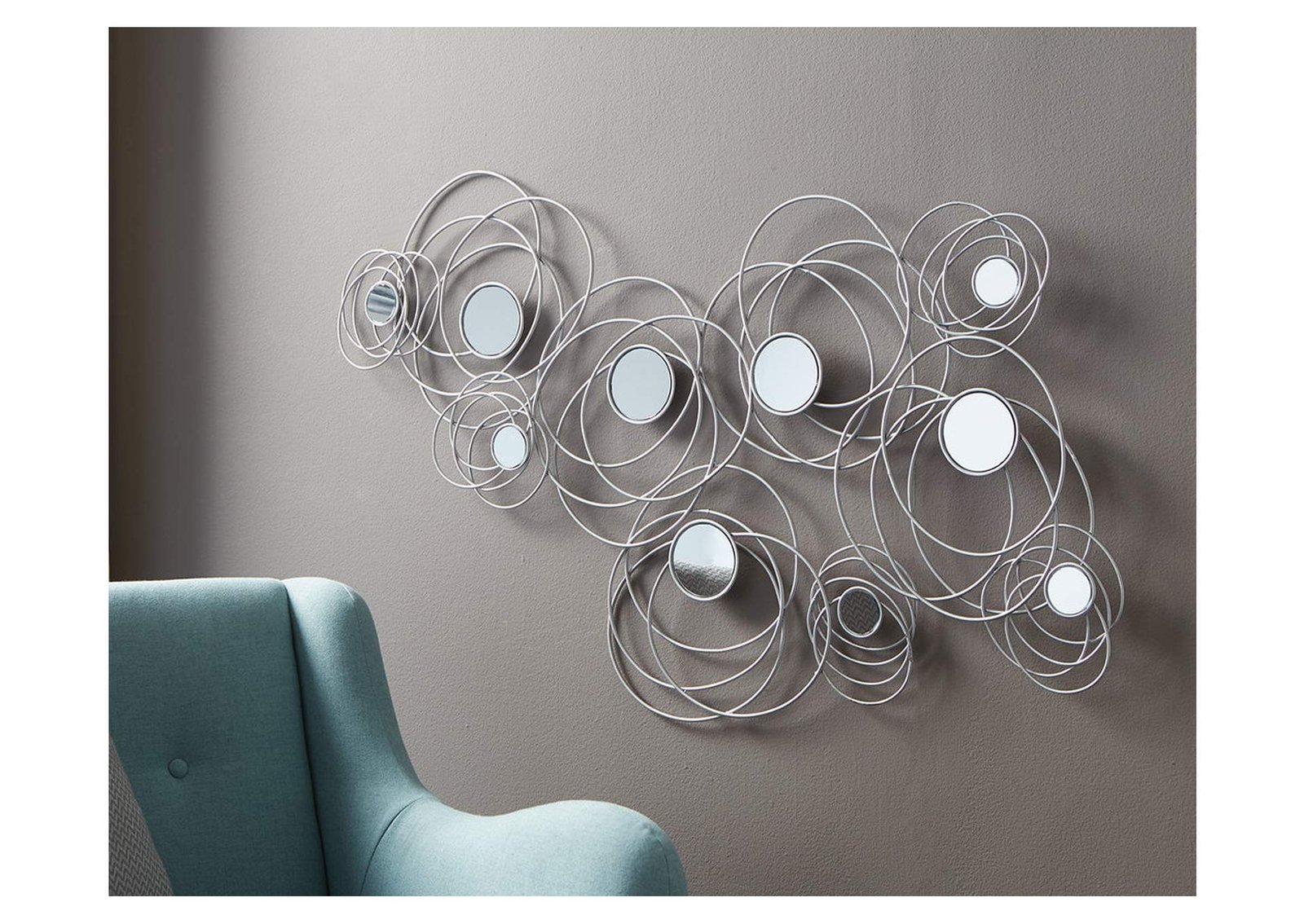 Metallic Desi Accent Mirror,Signature Design By Ashley