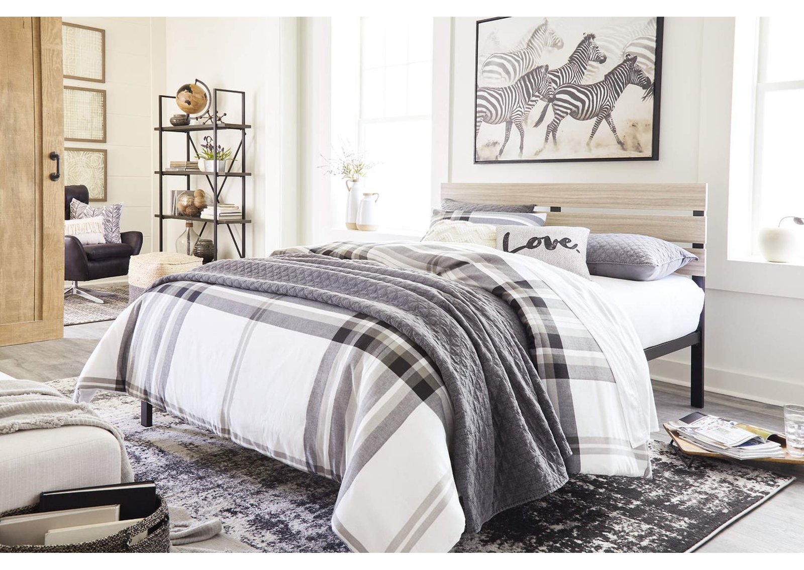 Waylowe Queen Platform Bed,Signature Design By Ashley