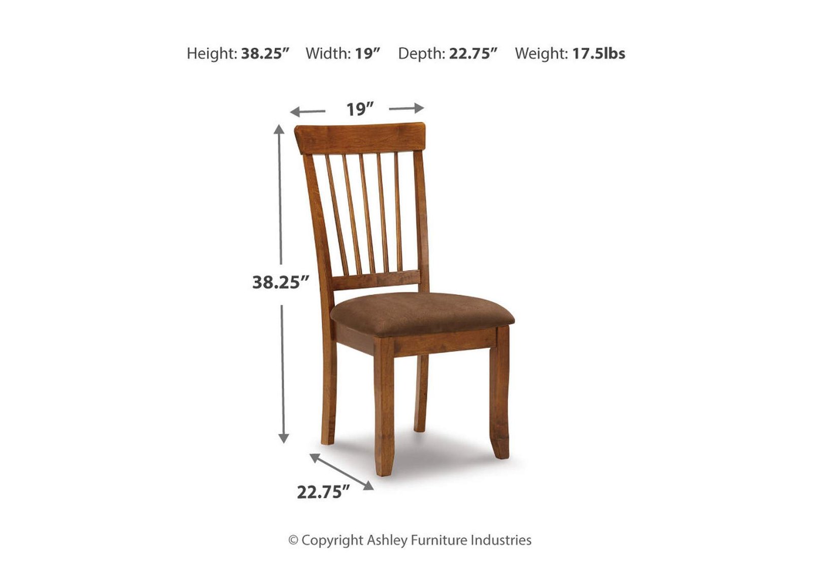 Berringer Single Dining Room Chair,Ashley