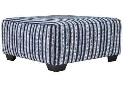 Image for Kiessel Nuvella Indigo Oversized Ottoman