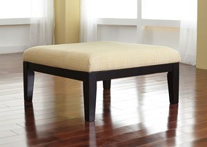 Chamberly Alloy Oversized Accent Ottoman