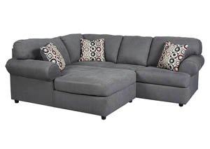 Jayceon Steel LAF Chaise Sectional