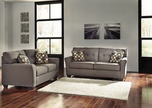 Image for Tibbee Slate Sofa and Loveseat