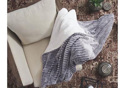 Metea Gray Throw (Set of 3)