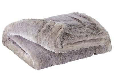 Raegan Gray/Tan Throw (Set of 3)