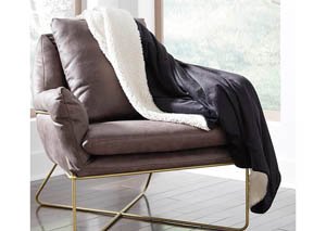 Romeo Black Throw (3/CS)