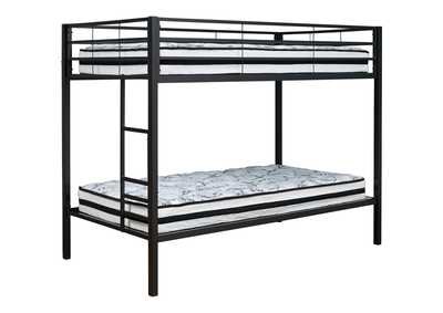 Broshard Twin over Twin Metal Bunk Bed