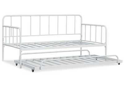 Trentlore Twin Metal Day Bed with Trundle